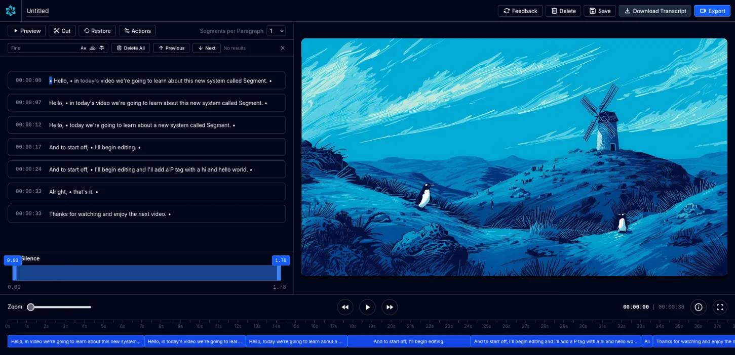 Trimwind Video Editor